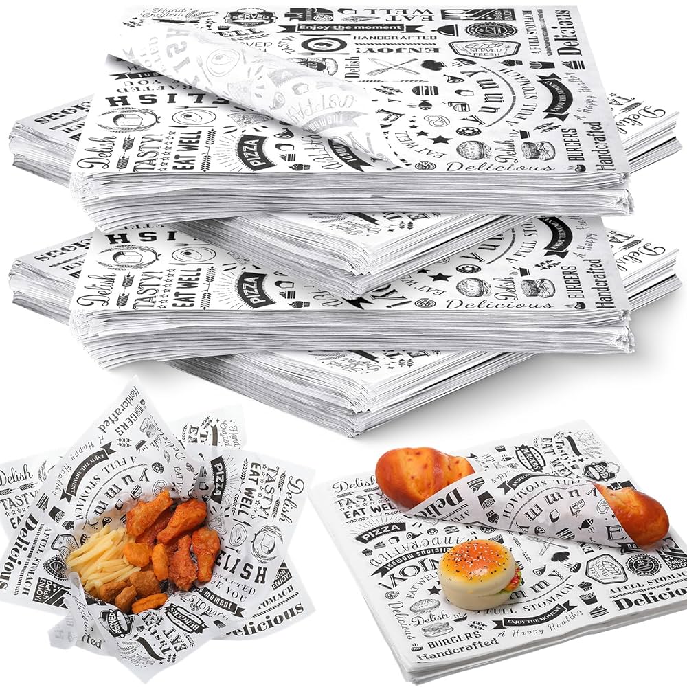 鉄道グッズ 日本食堂 透明ペーパーウェイト Amazon.com: Ireer 200 Pcs Deli Wax Paper Sheets 15 x 15
